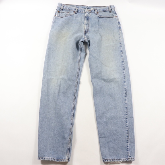 Levi's Other - 90s Levis Mens 38x36 550 Relaxed Distressed Jeans